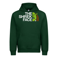 Forest Green the shrek face Urban Hoodie - linhVisuals
