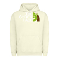 Pigment Pistachio the shrek face Urban Hoodie - linhVisuals