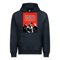 Navy nobody expects the spanish inquisition Urban Hoodie - linhVisuals