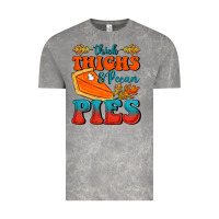 Cloud Rock Thick Thighs&Pecan Pies Vintage Tee - FaDigitalArtStudio