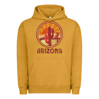 Arizona Cactus Sunset Scene Graphic T Shirt Urban Hoodie | Teevron