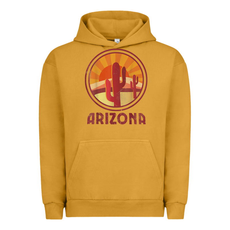 Arizona Cactus Sunset Scene Graphic T Shirt Urban Hoodie by linhVisuals | Teevron