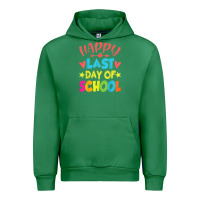 Emerald happy last day of school teacher boys girls school last day Urban Hoodie - linhVisuals