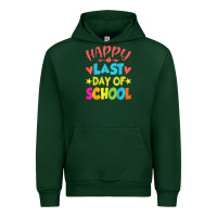 Forest Green happy last day of school teacher boys girls school last day Urban Hoodie - linhVisuals