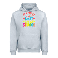 Heather Grey happy last day of school teacher boys girls school last day Urban Hoodie - linhVisuals