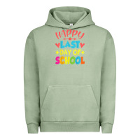 Pigment Oil Green happy last day of school teacher boys girls school last day Urban Hoodie - linhVisuals