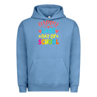 Pigment Pebble Blue happy last day of school teacher boys girls school last day Urban Hoodie - linhVisuals