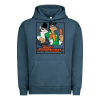 Pigment Midnight Navy buddy thunderstruck friend Urban Hoodie - linhVisuals