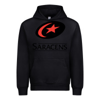 Black saracens Urban Hoodie - linhVisuals