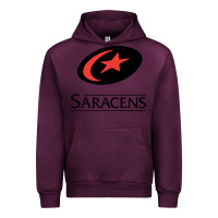 Mauve Wine saracens Urban Hoodie - linhVisuals