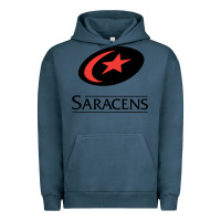 Pigment Midnight Navy saracens Urban Hoodie - linhVisuals