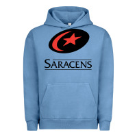 Pigment Pebble Blue saracens Urban Hoodie - linhVisuals