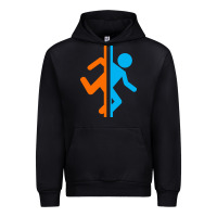 Black portal   portal Urban Hoodie - linhVisuals