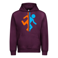 Mauve Wine portal   portal Urban Hoodie - linhVisuals