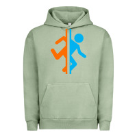 Pigment Oil Green portal   portal Urban Hoodie - linhVisuals