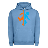 Pigment Pebble Blue portal   portal Urban Hoodie - linhVisuals