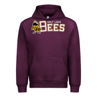 Mauve Wine salt lake city bees Urban Hoodie - linhVisuals