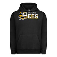 Pigment Black salt lake city bees Urban Hoodie - linhVisuals