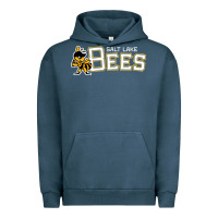 Pigment Midnight Navy salt lake city bees Urban Hoodie - linhVisuals
