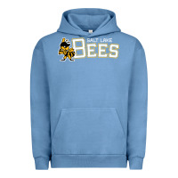 Pigment Pebble Blue salt lake city bees Urban Hoodie - linhVisuals