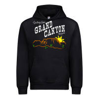 Black arizona grand canyon greetings souvenir tee shirt Urban Hoodie - linhVisuals