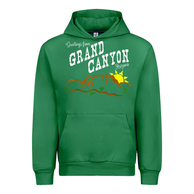 Arizona Grand Canyon Greetings Souvenir Tee Shirt Urban Hoodie by linhVisuals | Teevron