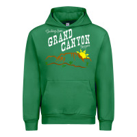 Emerald arizona grand canyon greetings souvenir tee shirt Urban Hoodie - linhVisuals