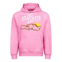 Fuchsia Pink arizona grand canyon greetings souvenir tee shirt Urban Hoodie - linhVisuals