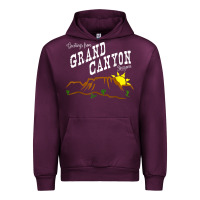 Mauve Wine arizona grand canyon greetings souvenir tee shirt Urban Hoodie - linhVisuals