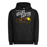 Pigment Black arizona grand canyon greetings souvenir tee shirt Urban Hoodie - linhVisuals