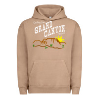 Pigment Burro arizona grand canyon greetings souvenir tee shirt Urban Hoodie - linhVisuals