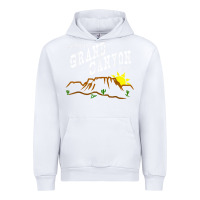 White arizona grand canyon greetings souvenir tee shirt Urban Hoodie - linhVisuals