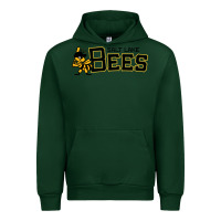 Forest Green salt lake city bees Urban Hoodie - linhVisuals