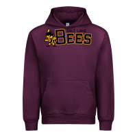 Mauve Wine salt lake city bees Urban Hoodie - linhVisuals