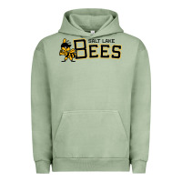 Pigment Oil Green salt lake city bees Urban Hoodie - linhVisuals
