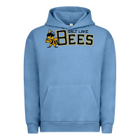 Pigment Pebble Blue salt lake city bees Urban Hoodie - linhVisuals