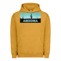 Pigment Peanut Butter arizona shirt   saguaro cactus desert landscape t shirt Urban Hoodie - linhVisuals