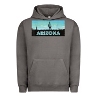 Pigment Tornado arizona shirt   saguaro cactus desert landscape t shirt Urban Hoodie - linhVisuals