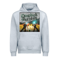 Heather Grey drop Urban Hoodie - linhVisuals