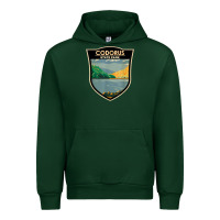 Forest Green codorus state park pennsylvania badge vintage Urban Hoodie - linhVisuals