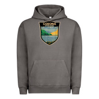 Pigment Tornado codorus state park pennsylvania badge vintage Urban Hoodie - linhVisuals