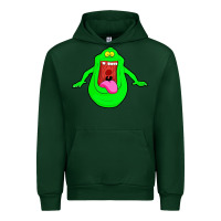 Forest Green slimer ghost anime Urban Hoodie - linhVisuals