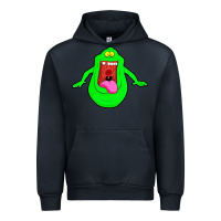 Navy slimer ghost anime Urban Hoodie - linhVisuals