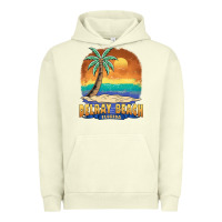 Pigment Pistachio delray beach florida  vintage distressed souvenir long sleeve t shirt Urban Hoodie - linhVisuals