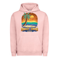 Pigment Salmon delray beach florida  vintage distressed souvenir long sleeve t shirt Urban Hoodie - linhVisuals