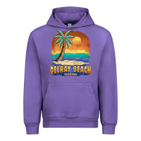 Tulip delray beach florida  vintage distressed souvenir long sleeve t shirt Urban Hoodie - linhVisuals