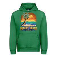Emerald delray beach florida  vintage distressed souvenir long sleeve t shirt Urban Hoodie - linhVisuals