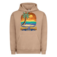 Pigment Burro delray beach florida  vintage distressed souvenir long sleeve t shirt Urban Hoodie - linhVisuals