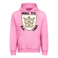 Fuchsia Pink hull fc Urban Hoodie - linhVisuals