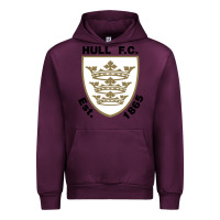 Mauve Wine hull fc Urban Hoodie - linhVisuals